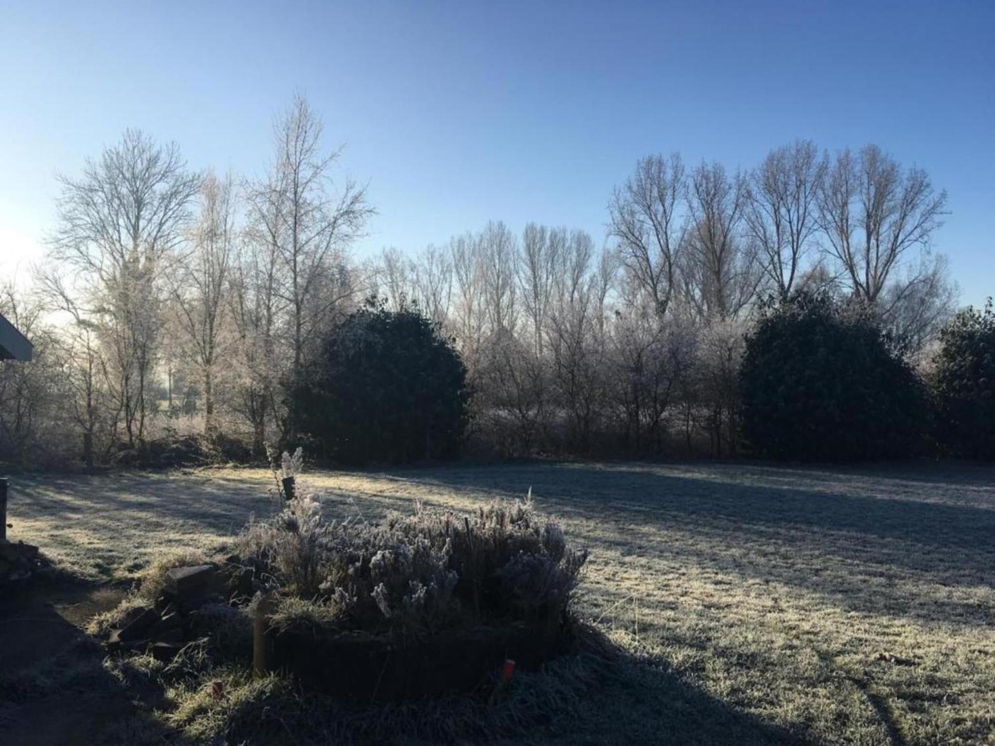 Staying In A Thatched Barn With Box Bed Beautiful View Region Achterhoek Geesteren  外观 照片